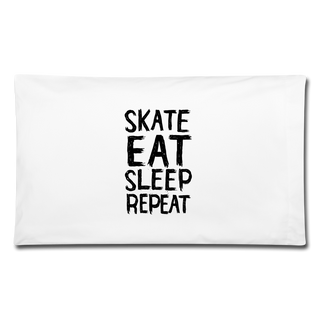 Skater Pillowcase 32'' x 20'' - white