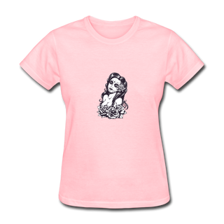 La Catrina Tee - pink