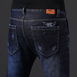 Slim Fit Stretch Casual Denim