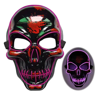 Skeleton  LED Glow Mask