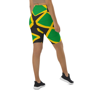 Jamaican Biker Shorts