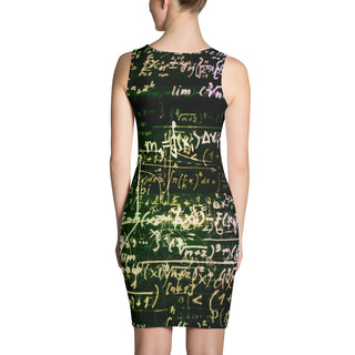 Algebraic  Print Dress