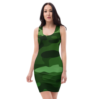 Army Grn Camo Dress