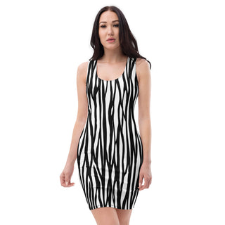 Zebra Print Dress