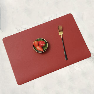 Multicolor Leather Placemats