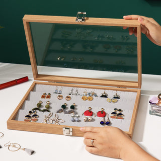 Rosewood Grain Jewelry Storage Box