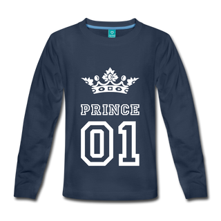 Prince L/S T - navy