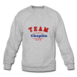 Team Chaplin Crewneck Sweatshirt - heather gray