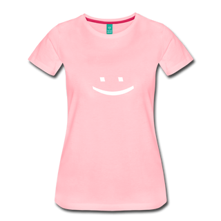 Smiley Face Tee - pink