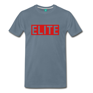 Men's "Elite" T-shirt - steel blue