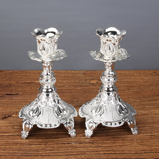 Tulip Candle Holder Candle Holder European Style Candlelight Dinner Props