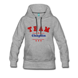 Premium  Chaplin Hoodie - heather gray