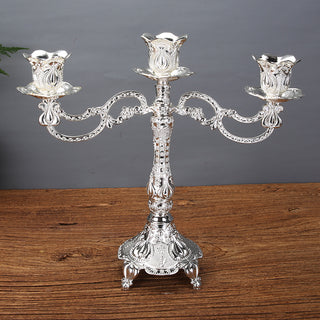 Tulip Candle Holder Candle Holder European Style Candlelight Dinner Props