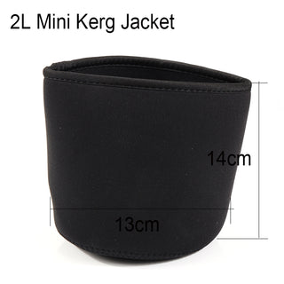 Neoprene Parka Keg Jacket For 2L 5Lmini Beer Keg,keep Beer Cooler , Home Beer Brewing