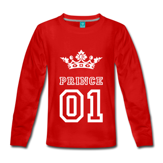 Prince L/S T - red