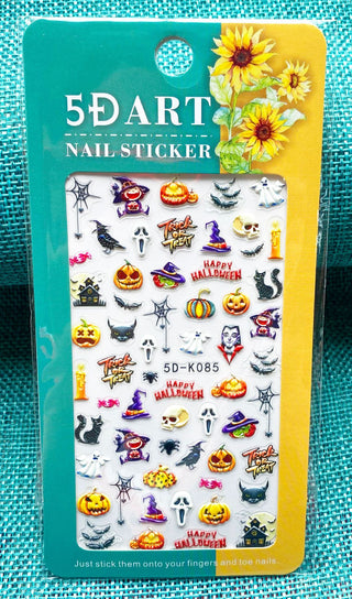 Embossed Nail Sticker