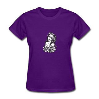 La Catrina Tee - purple