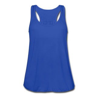 Women's Flowy Tank Top by Bella - royal blue