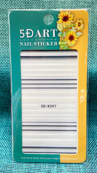 Embossed Nail Sticker