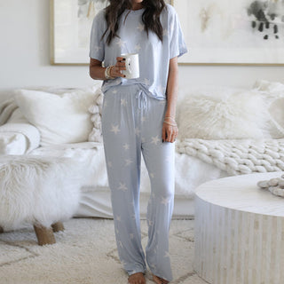 Women's Printed Two-Piece Pajamas