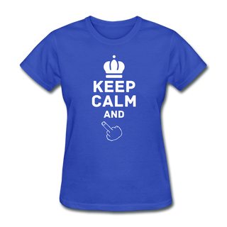 Women's T-Shirt - royal blue