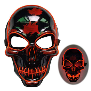 Skeleton  LED Glow Mask