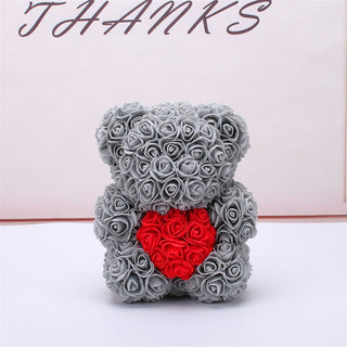 Valentine's Day  Eternal Rose Bear Gift