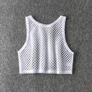 Hollow Out Crop Top