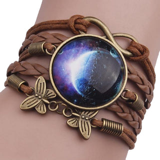 Vintage Inspired Boho Starry Moon Bracelet