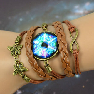 Vintage Inspired Boho Starry Moon Bracelet