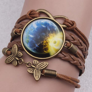 Vintage Inspired Boho Starry Moon Bracelet