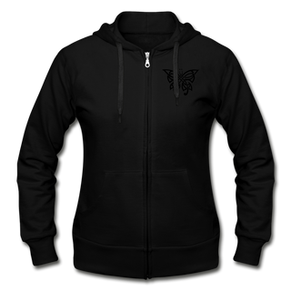 Destiny  Women's Zip Hoodie - black